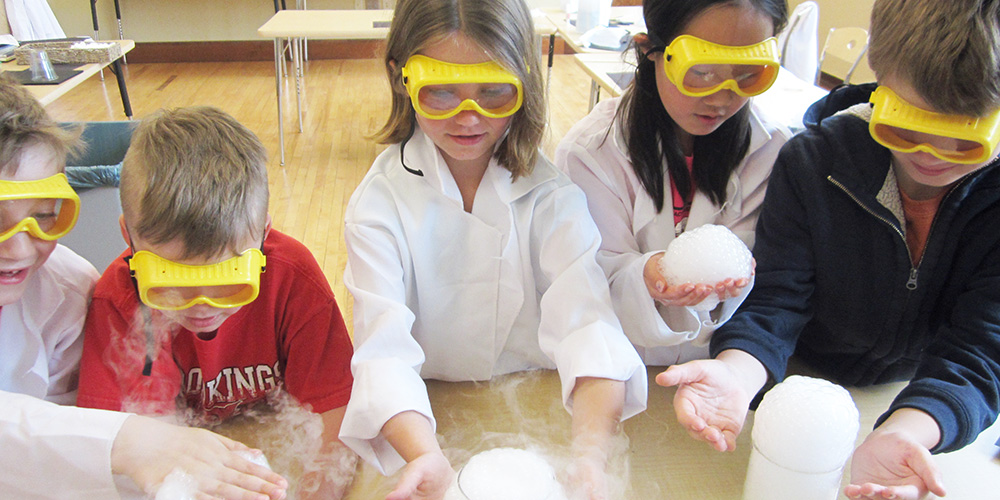 Be a lil' scientist during our July 26 Playful Preschooler Camp.