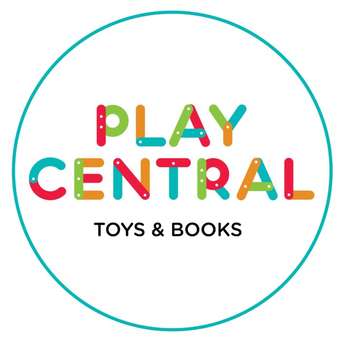 Play Central Toys and Books logo.