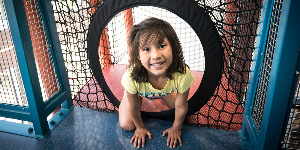Climb up 4 floors at the Minnesota Children's Museum!