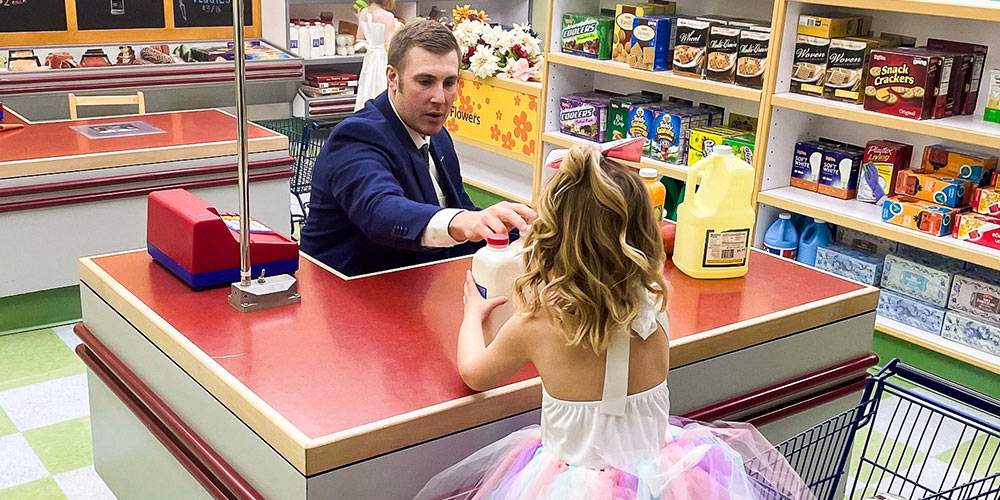 At the Snow Ball you can dance and play.