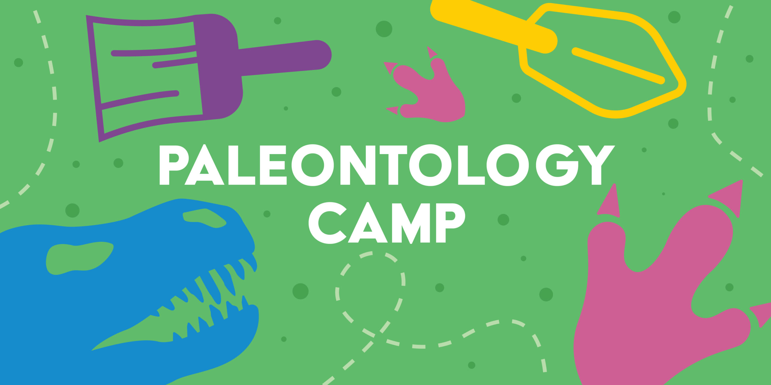 Paleontology Camp graphic