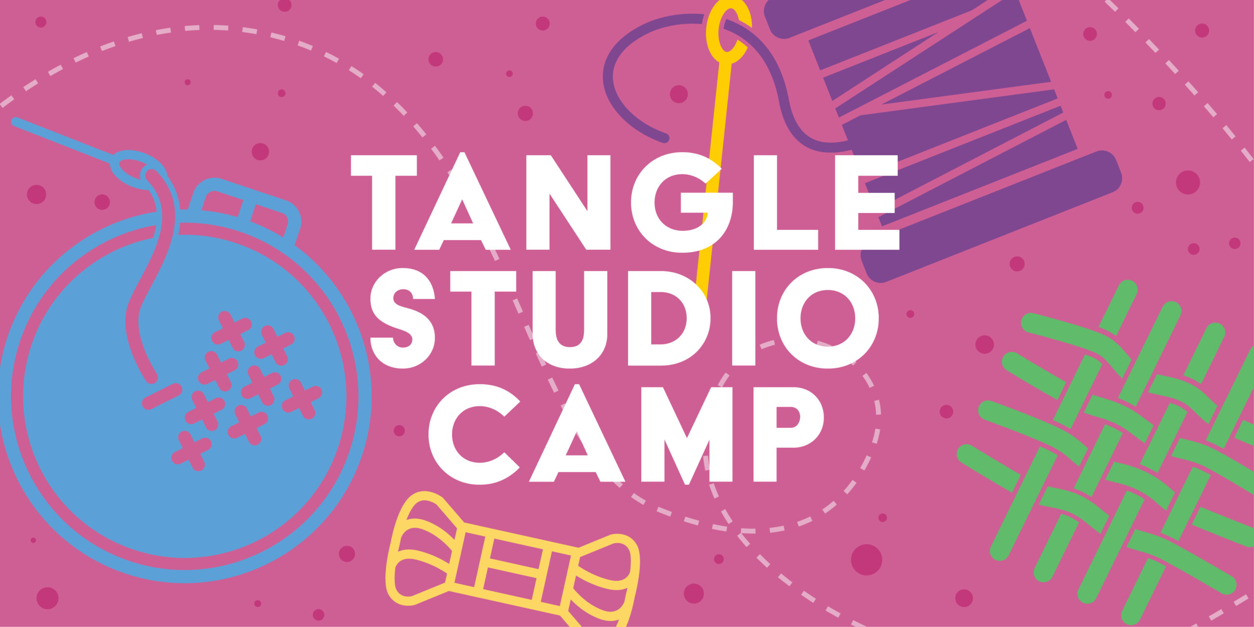 Tangle Studio Camp graphic